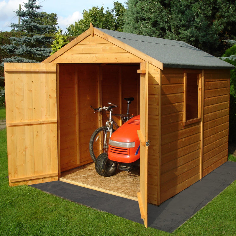 Shire Warwick Shed Double Door (8x6) WARW0806DSL-1AA 5060737981766 - Outside Store