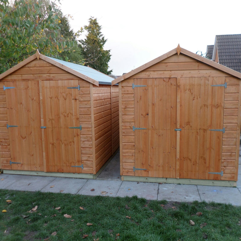 Shire Warwick Shed Double Door (8x6) WARW0806DSL-1AA 5060737981766 - Outside Store