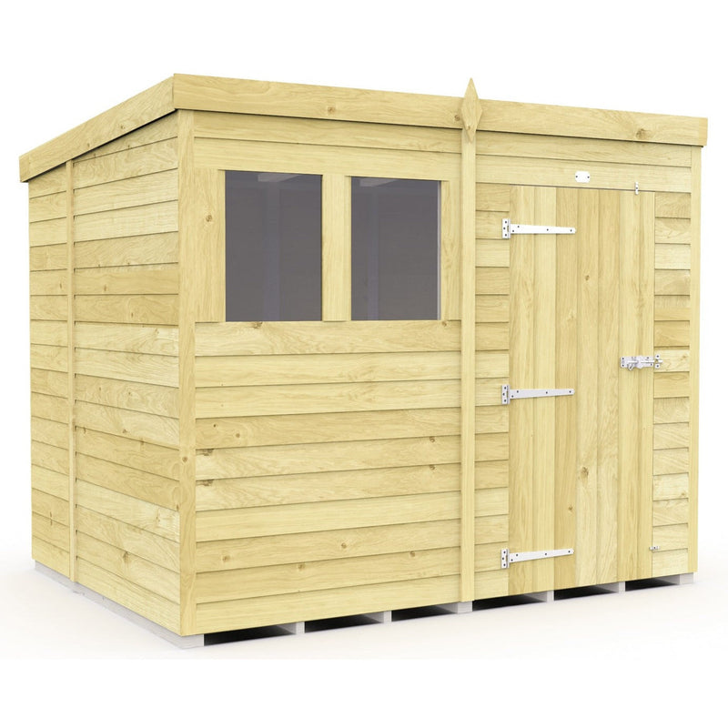 Total Sheds (8x6) Pressure Treated Pent Shed