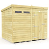 Total Sheds (8x6) Pressure Treated Pent Security Shed