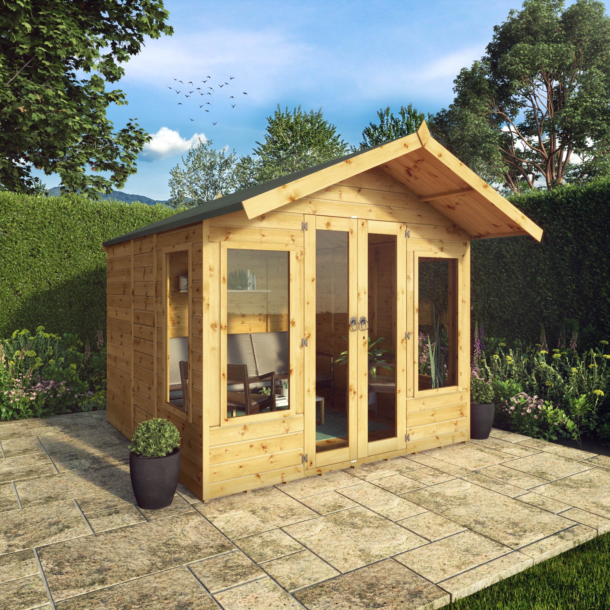 Mercia Premium Sussex Summerhouse (8x8) (SI-003-001-0085 - EAN 5029442006901)