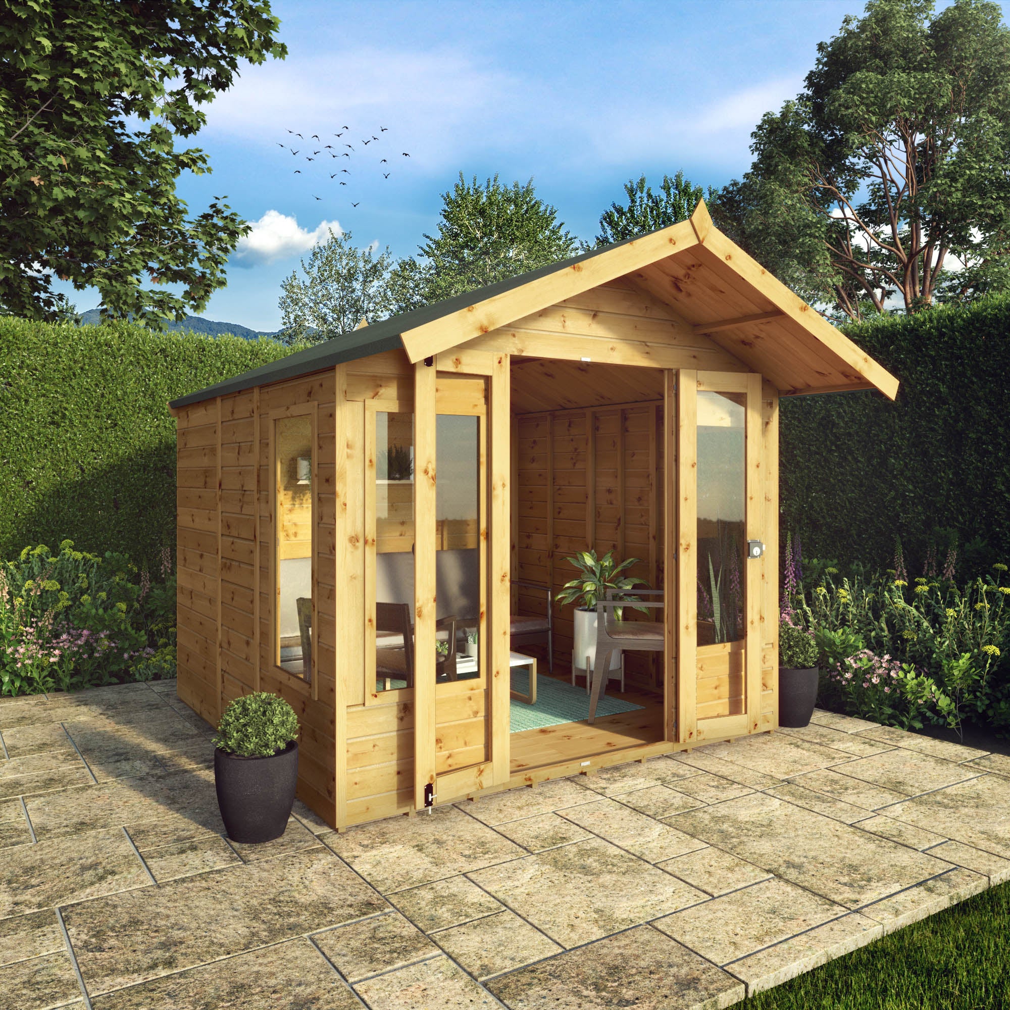 Mercia Premium Sussex Summerhouse (8x8) (SI-003-001-0085 - EAN 5029442006901)