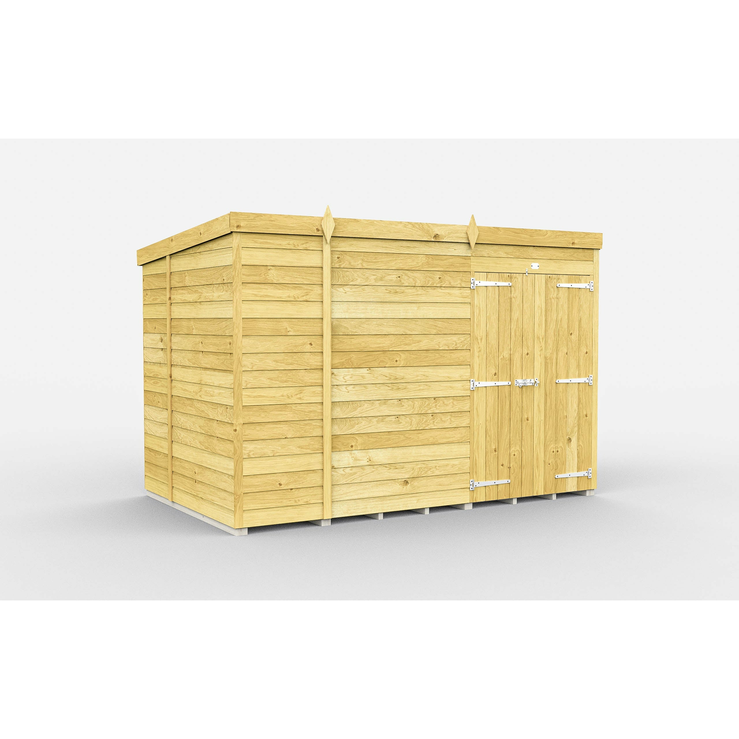 Total Sheds (9x6) Pressure Treated Pent Shed