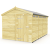 Total Sheds (8x15) Pressure Treated Apex Security Shed