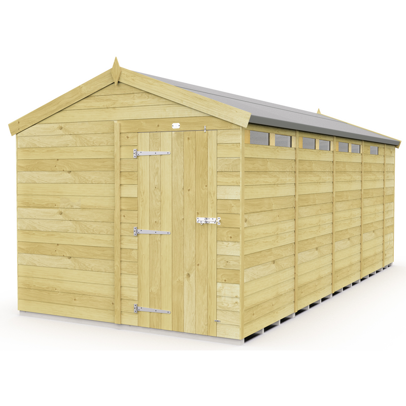 Total Sheds (8x17) Pressure Treated Apex Security Shed