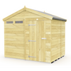 Total Sheds (8x5) Pressure Treated Apex Security Shed