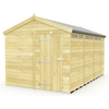 Total Sheds (8x14) Pressure Treated Apex Security Shed