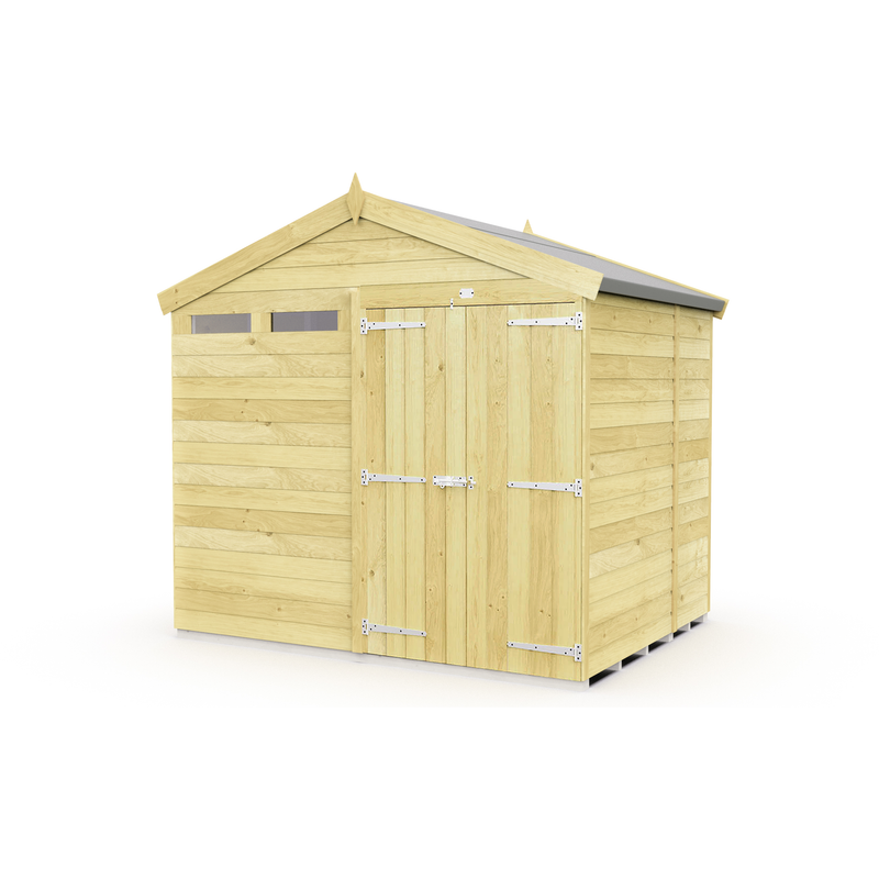 Total Sheds (8x5) Pressure Treated Apex Security Shed