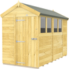 Total Sheds (5x10) Pressure Treated Apex Shed