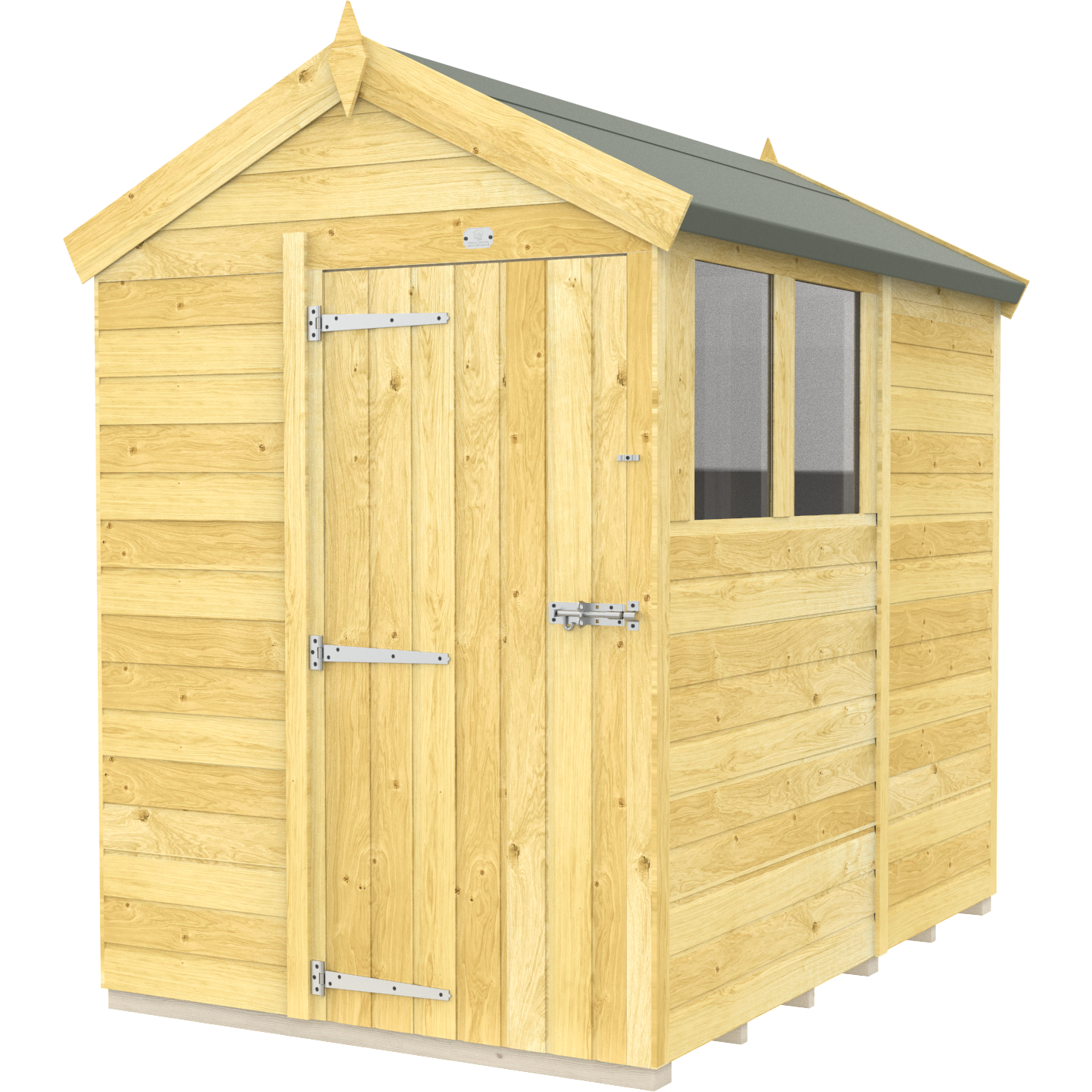 Total Sheds (5x7) Pressure Treated Apex Shed