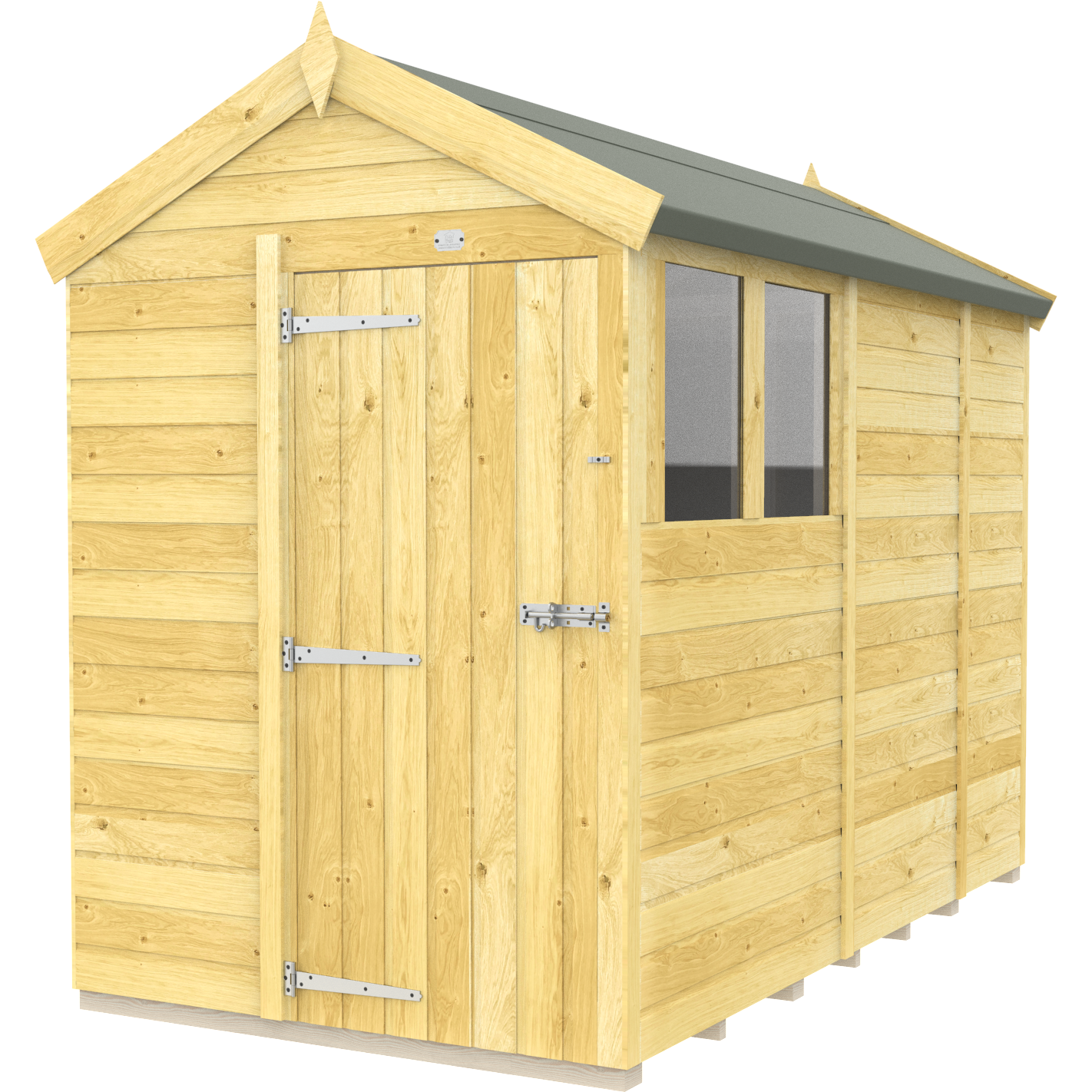 Total Sheds (5x9) Pressure Treated Apex Shed
