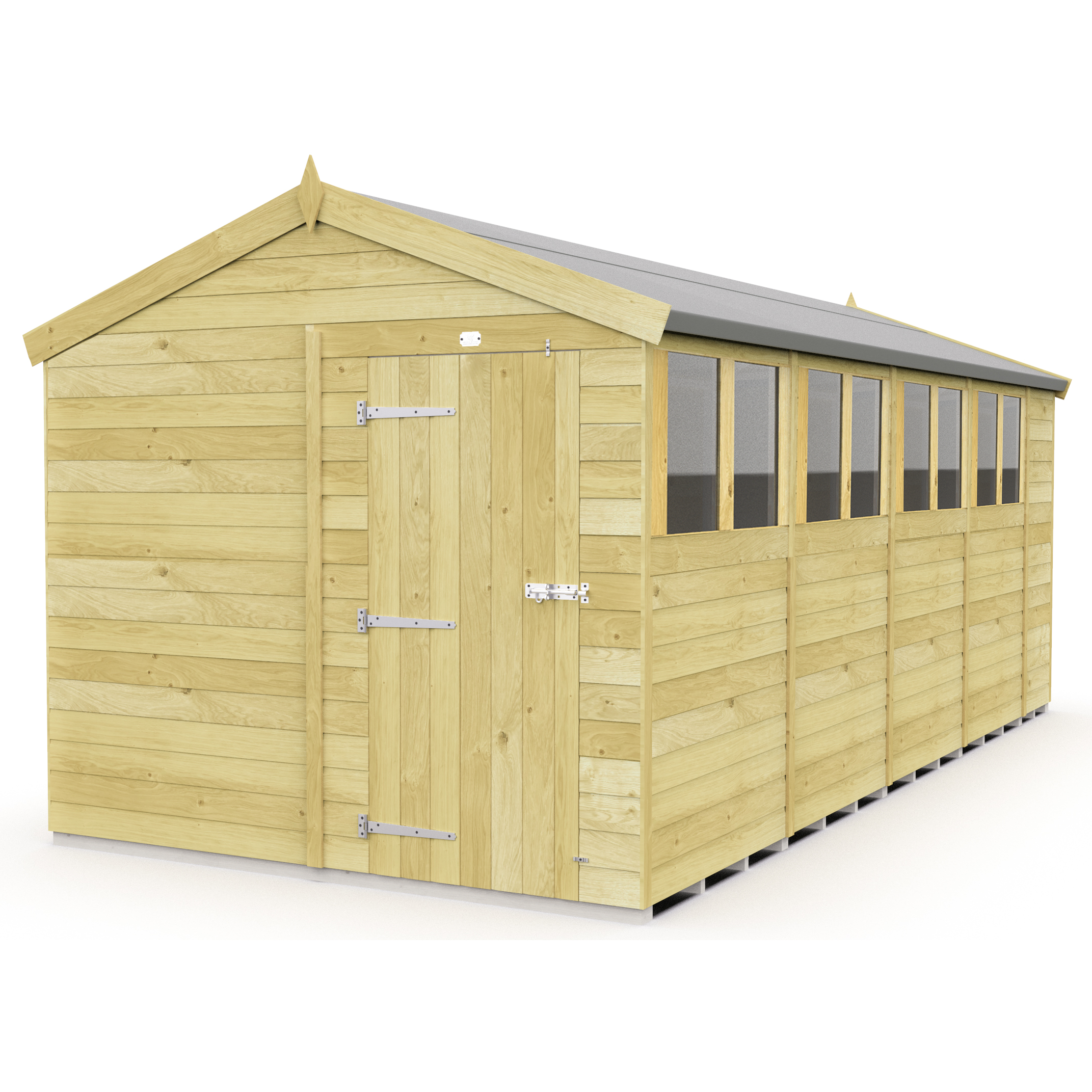 Total Sheds (8x19) Pressure Treated Apex Shed