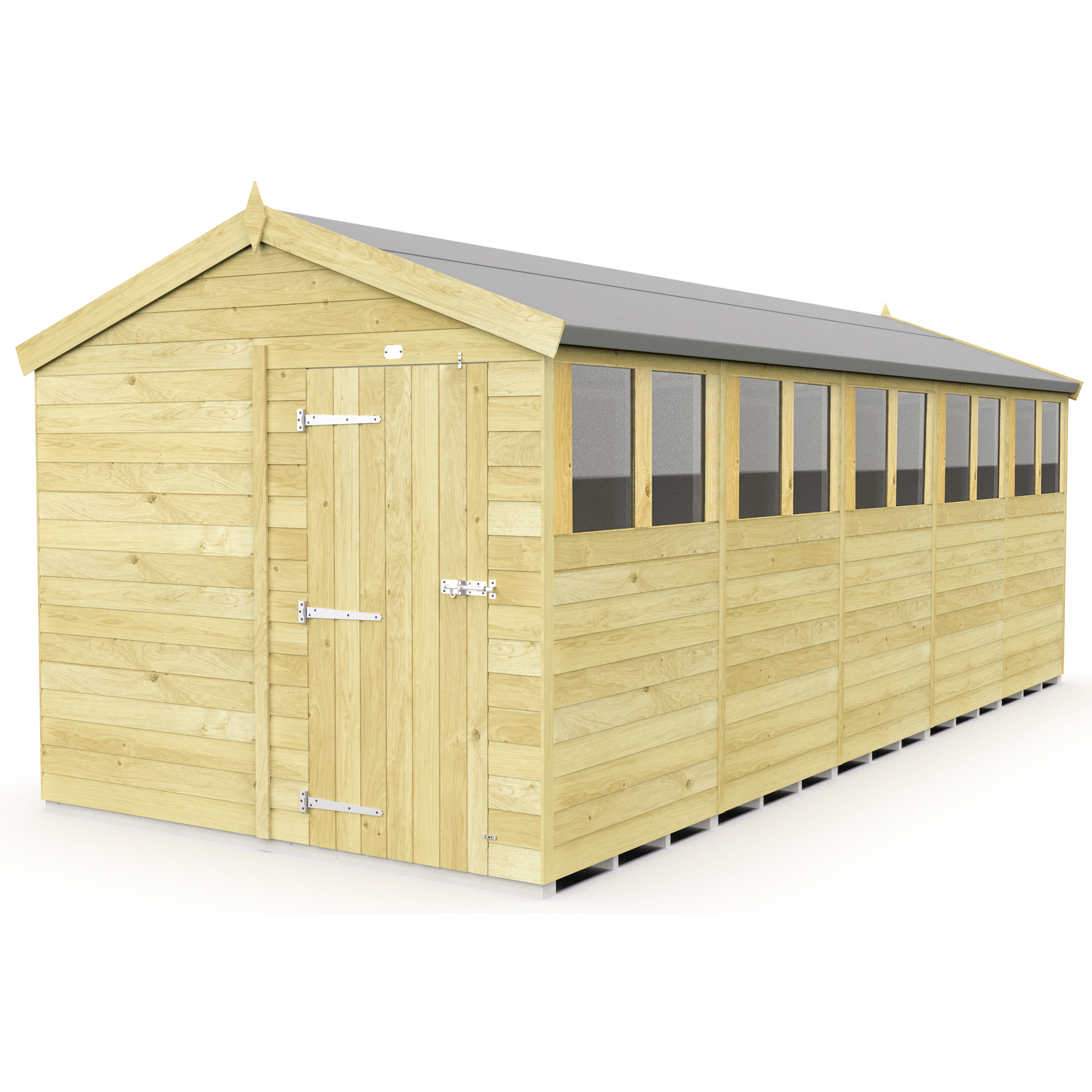Total Sheds (8x20) Pressure Treated Apex Shed