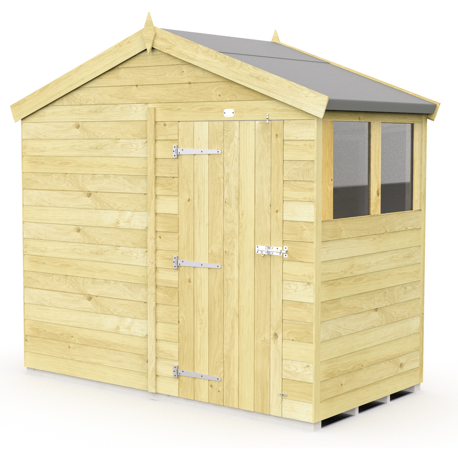 Total Sheds (8x4) Pressure Treated Apex Shed