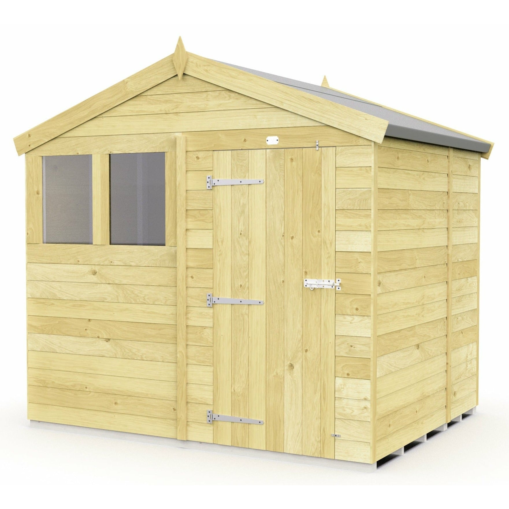 Total Sheds (8x5) Pressure Treated Apex Shed