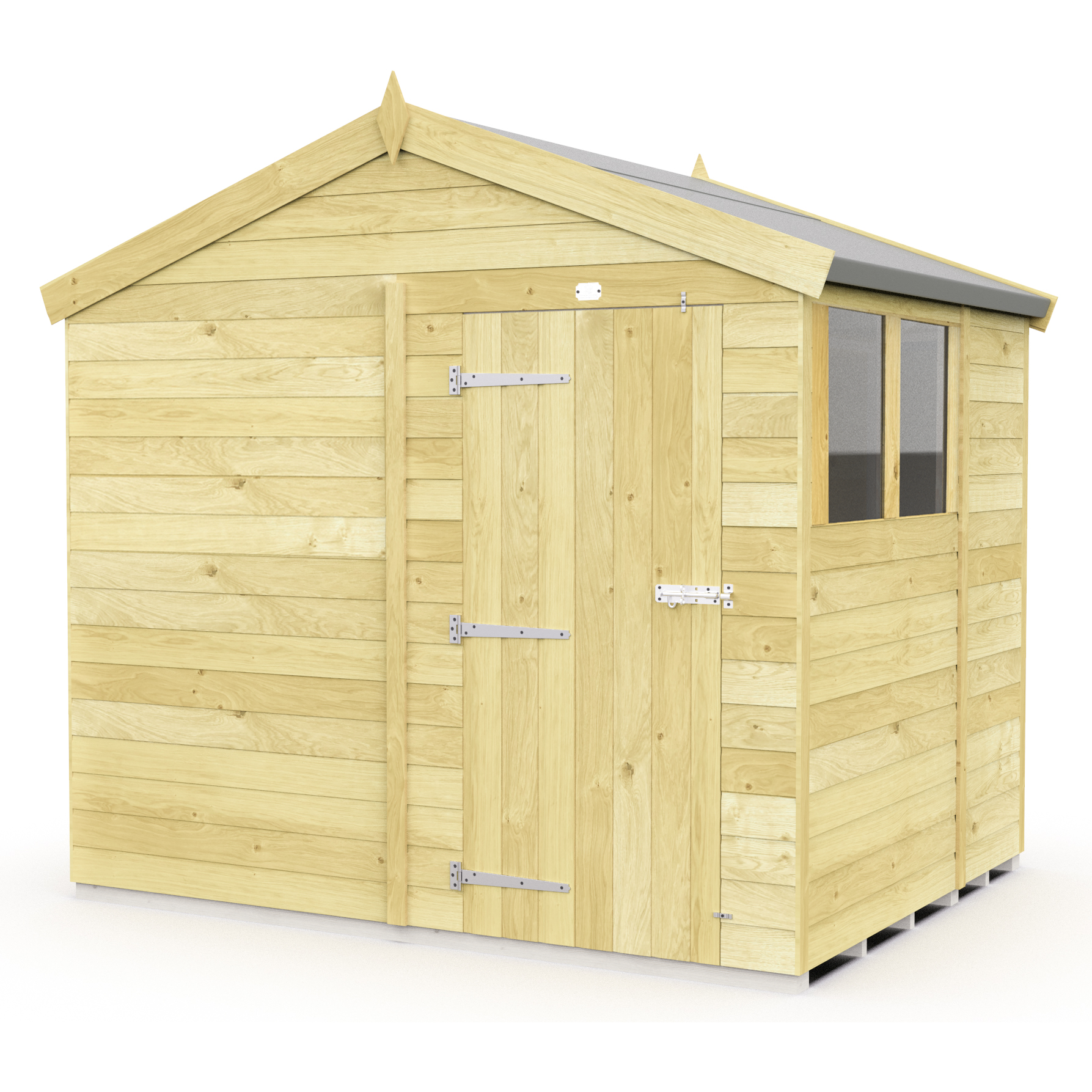 Total Sheds (8x7) Pressure Treated Apex Shed