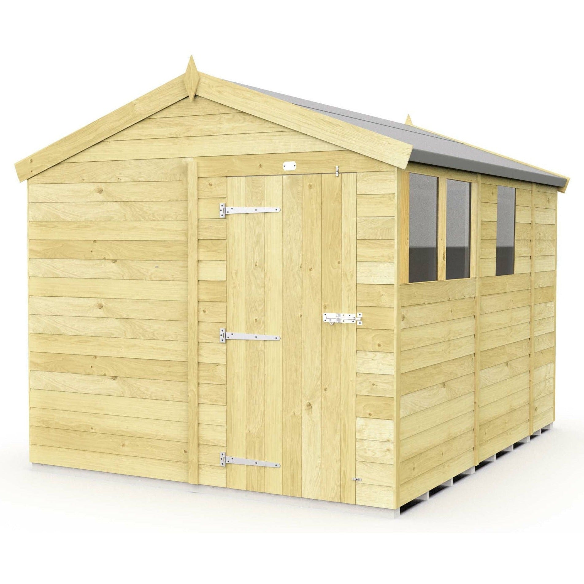 Total Sheds (8x9) Pressure Treated Apex Shed