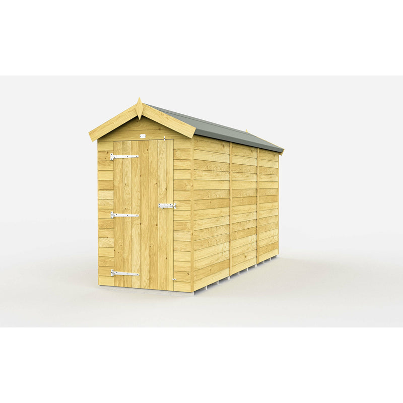 Total Sheds (4x12) Pressure Treated Apex Shed