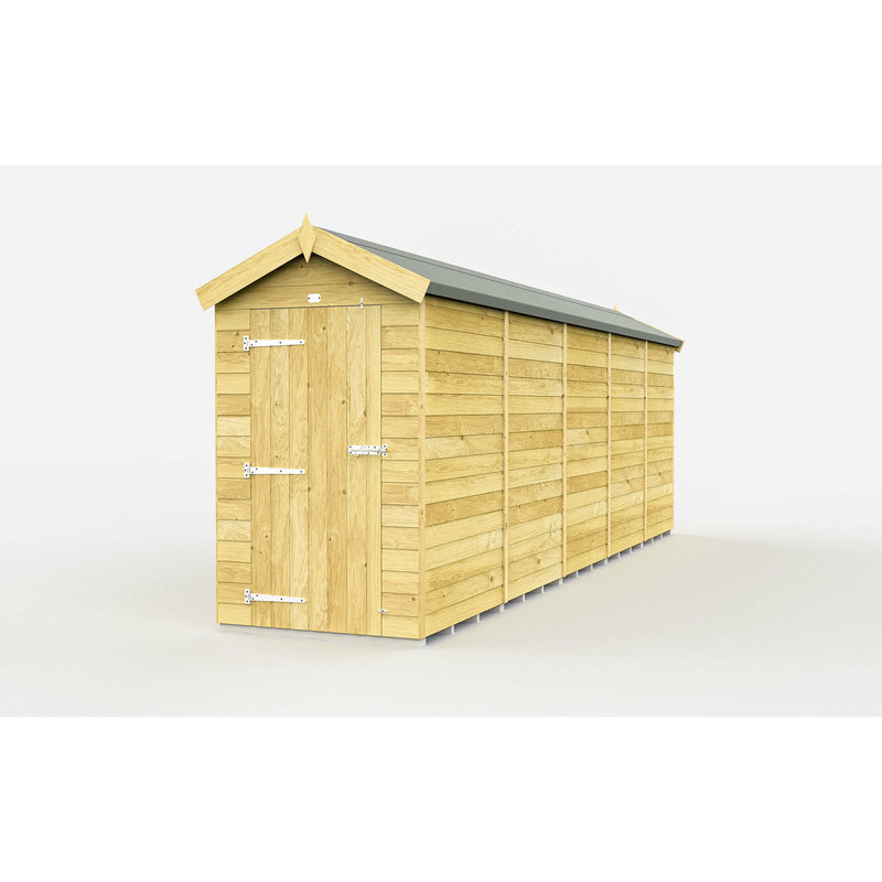 Total Sheds (4x20) Pressure Treated Apex Shed