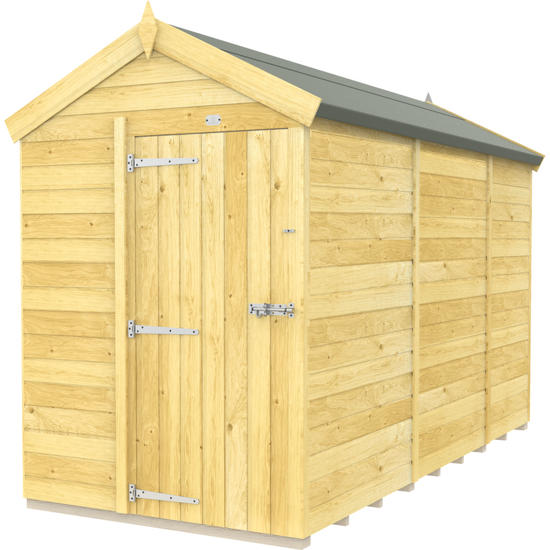 Total Sheds (5x11) Pressure Treated Apex Shed