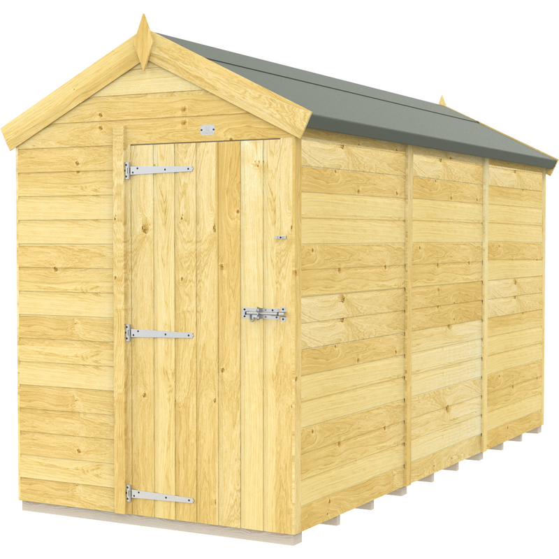 Total Sheds (5x12) Pressure Treated Apex Shed