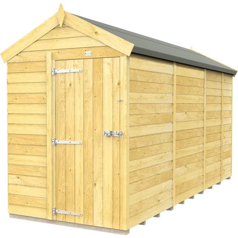 Total Sheds (5x13) Pressure Treated Apex Shed