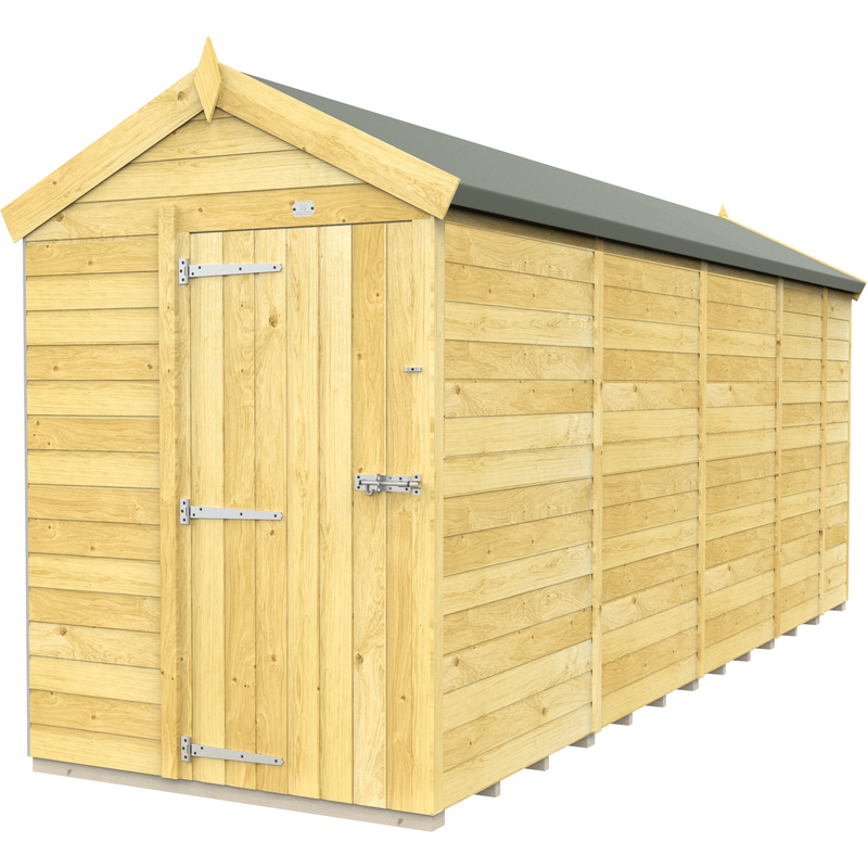 Total Sheds (5x17) Pressure Treated Apex Shed