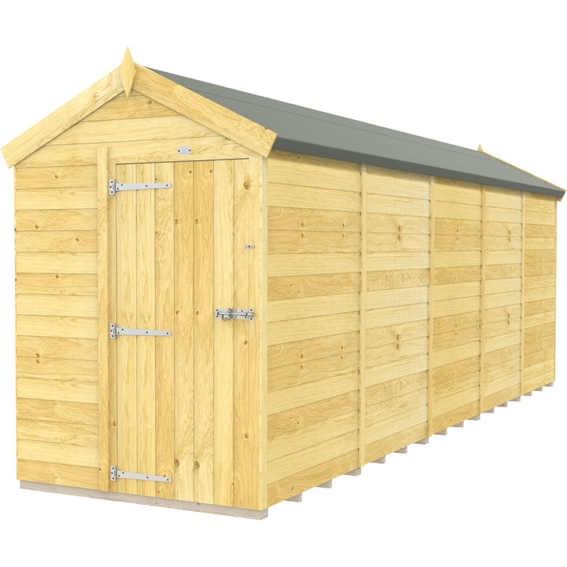 Total Sheds (5x20) Pressure Treated Apex Shed