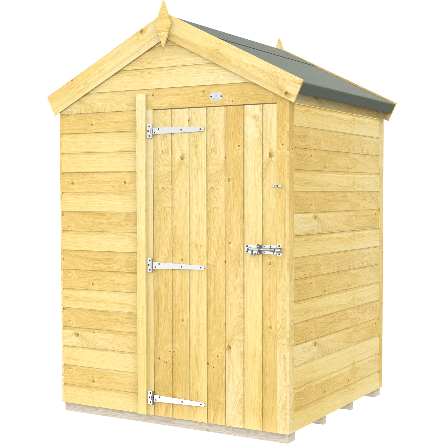 Total Sheds (5x4) Pressure Treated Apex Shed