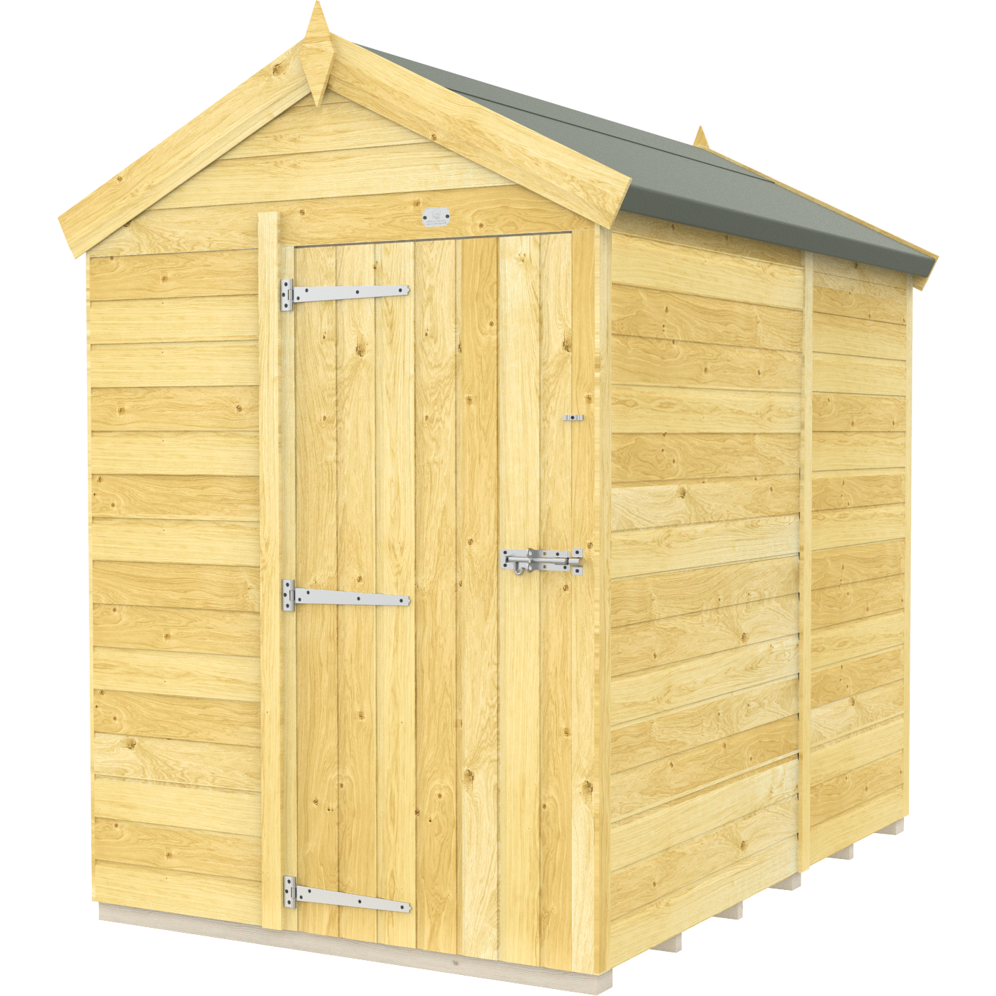 Total Sheds (5x7) Pressure Treated Apex Shed