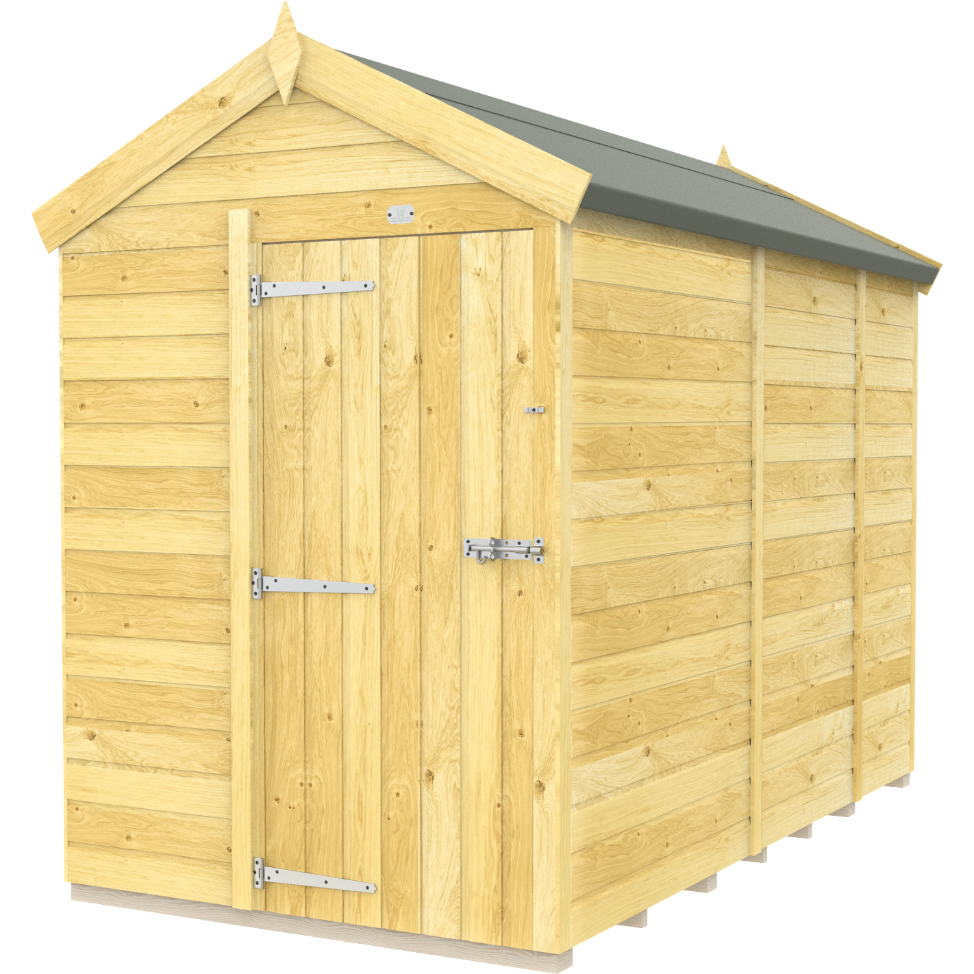 Total Sheds (5x9) Pressure Treated Apex Shed
