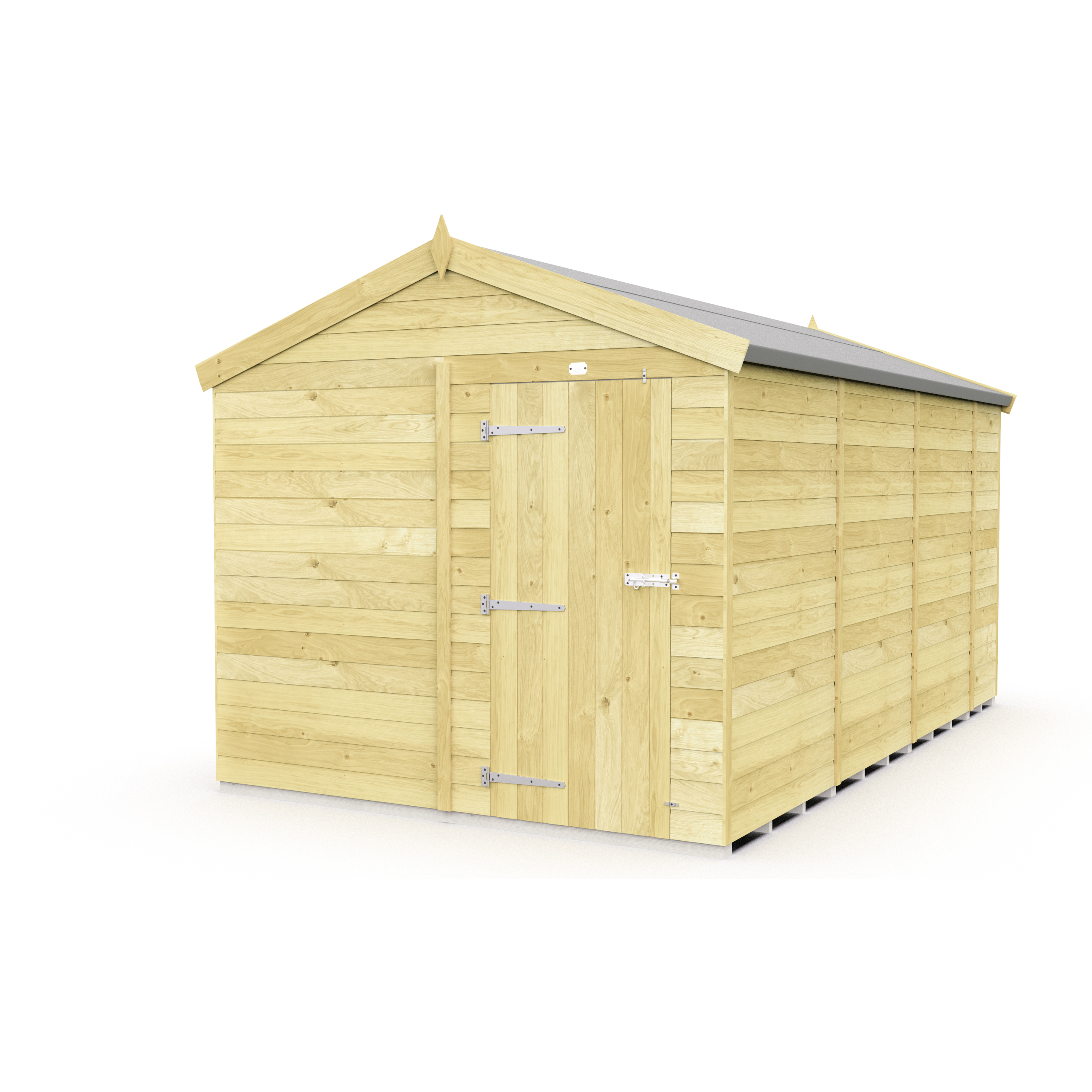 Total Sheds (8x13) Pressure Treated Apex Shed