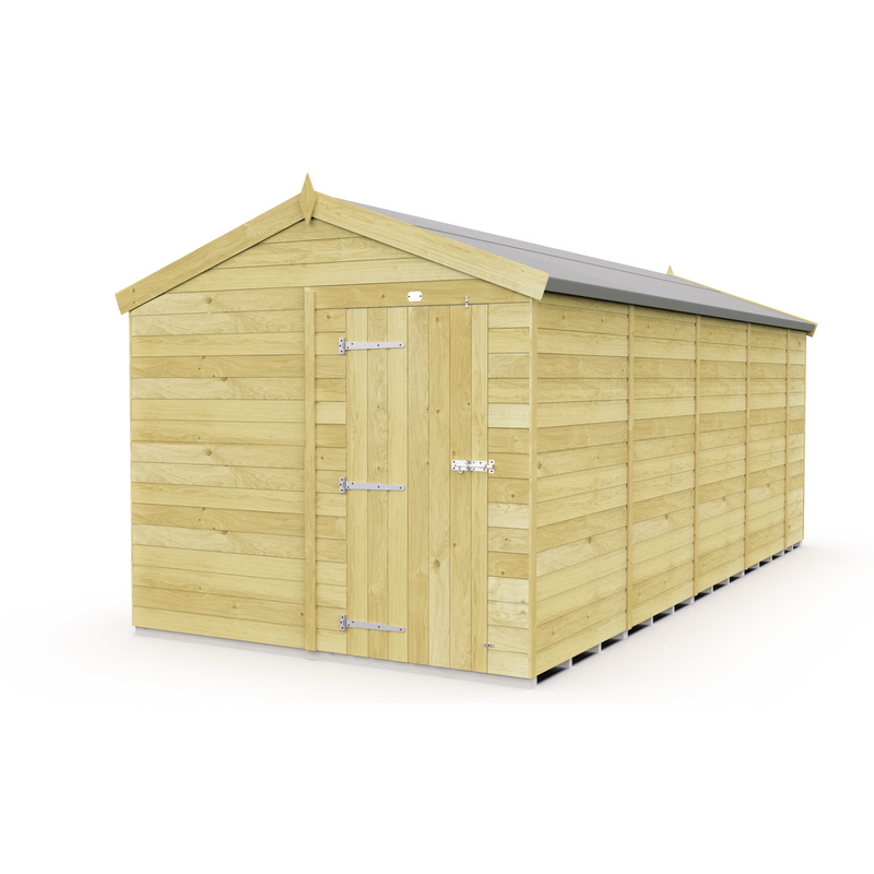 Total Sheds (8x17) Pressure Treated Apex Shed