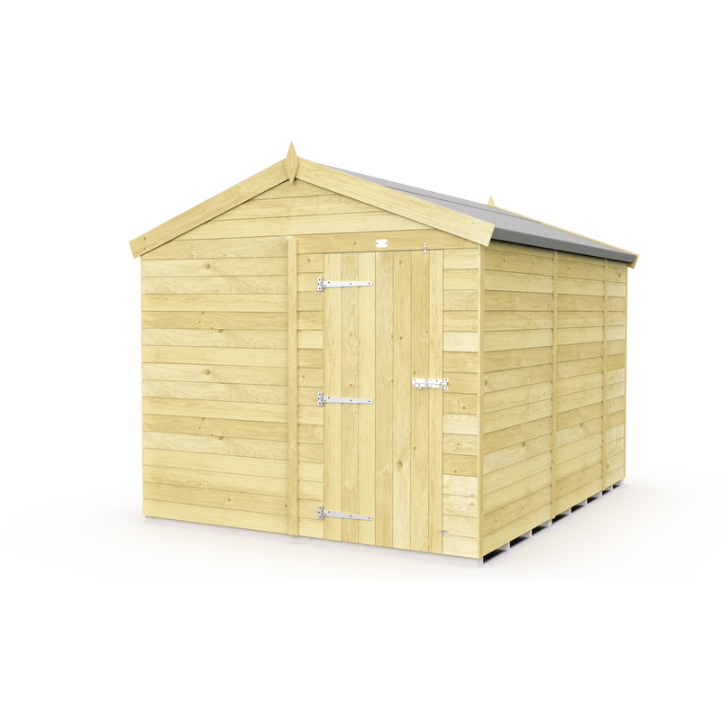 Total Sheds (8x9) Pressure Treated Apex Shed
