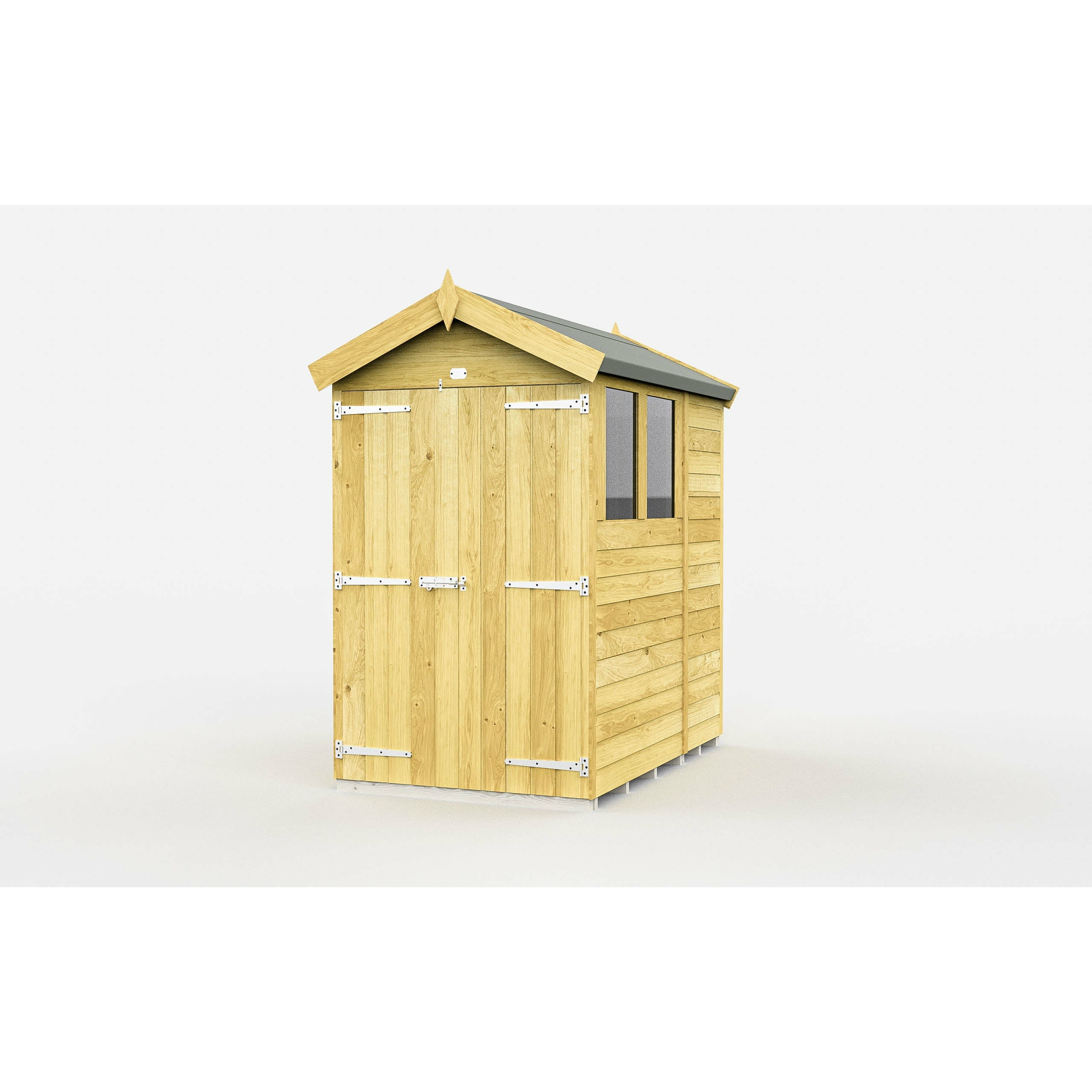 Total Sheds (4x6) Pressure Treated Apex Shed