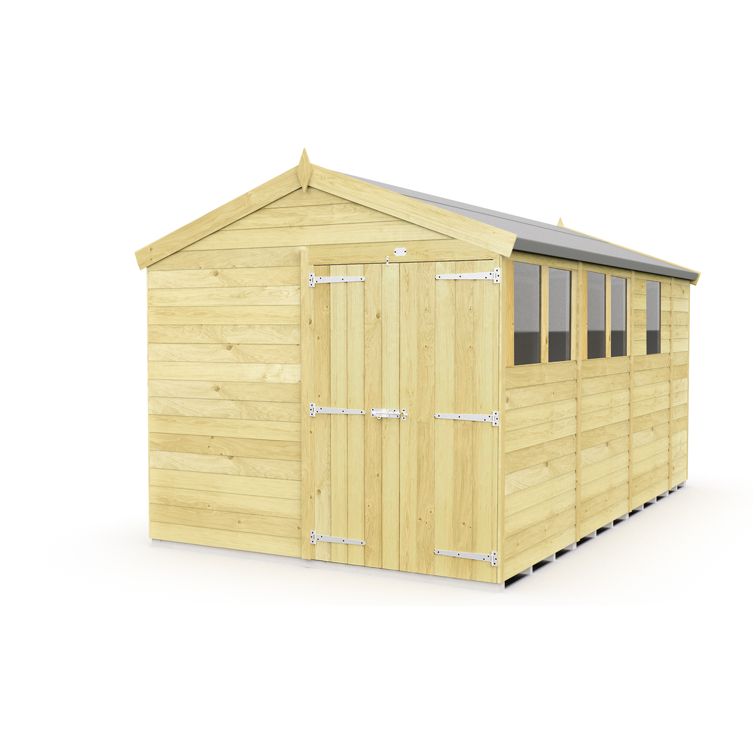 Total Sheds (8x13) Pressure Treated Apex Shed