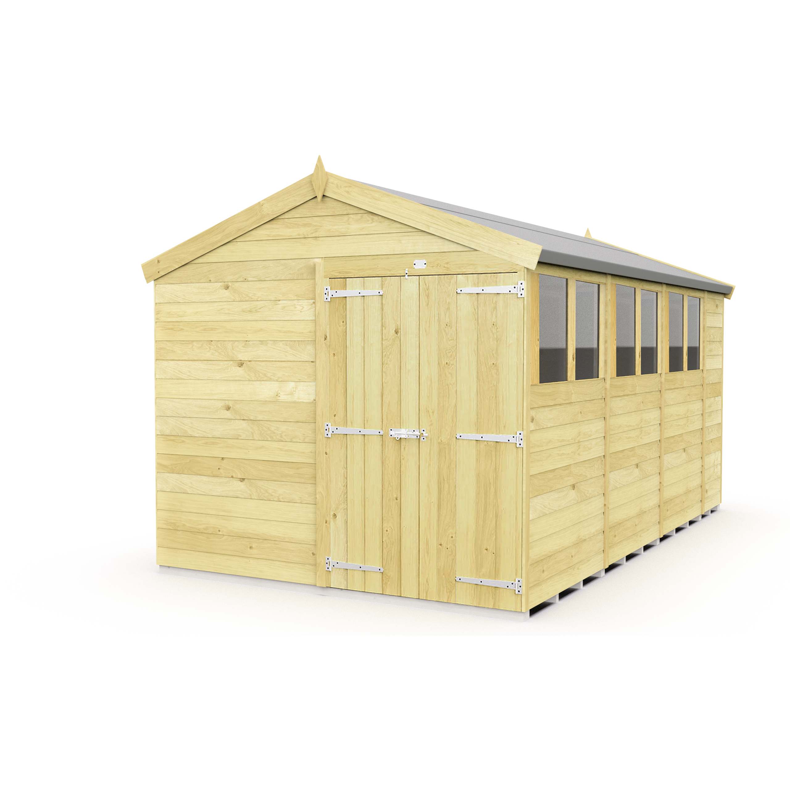 Total Sheds (8x14) Pressure Treated Apex Shed