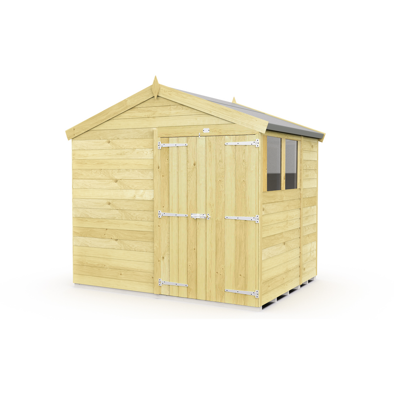 Total Sheds (8x7) Pressure Treated Apex Shed