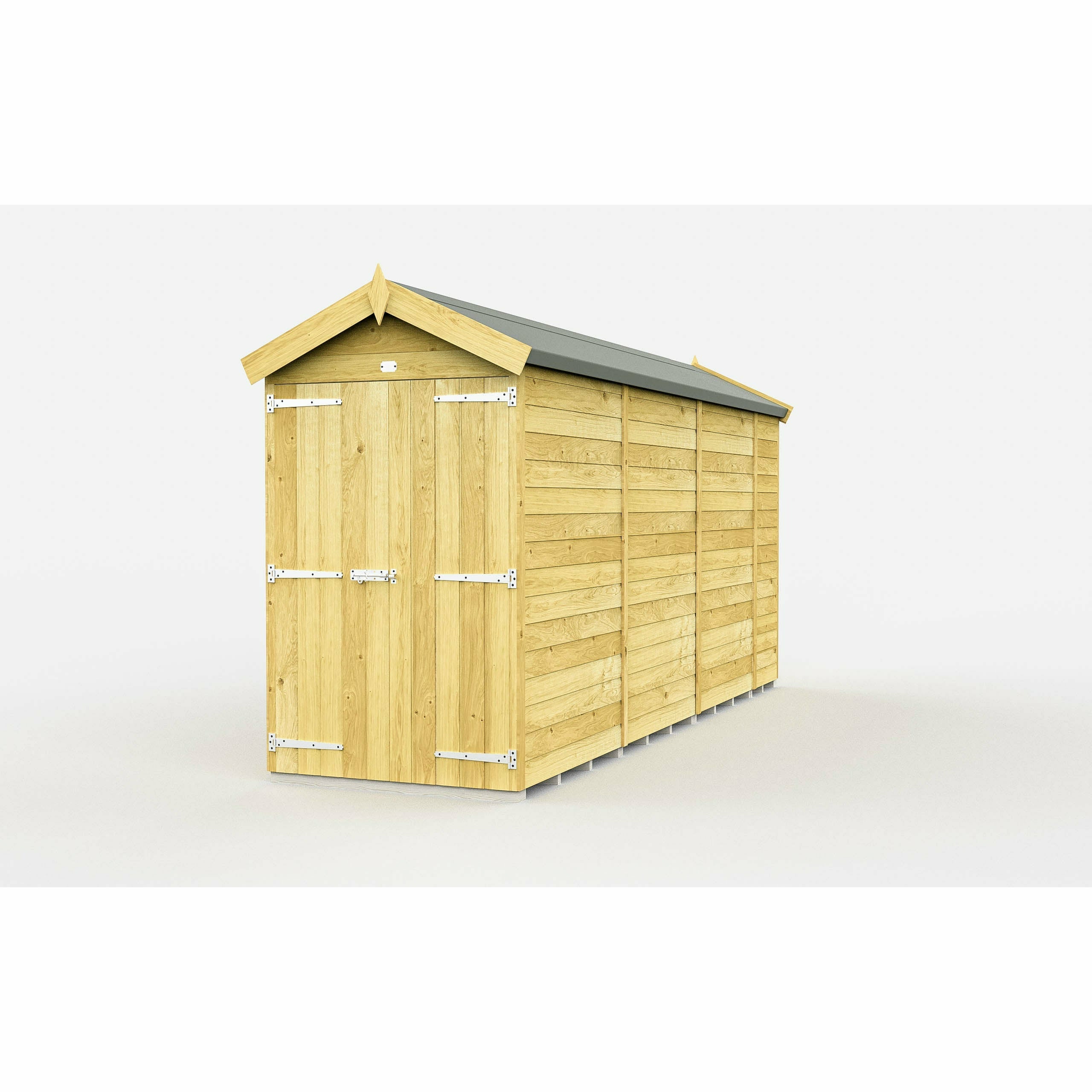 Total Sheds (4x14) Pressure Treated Apex Shed