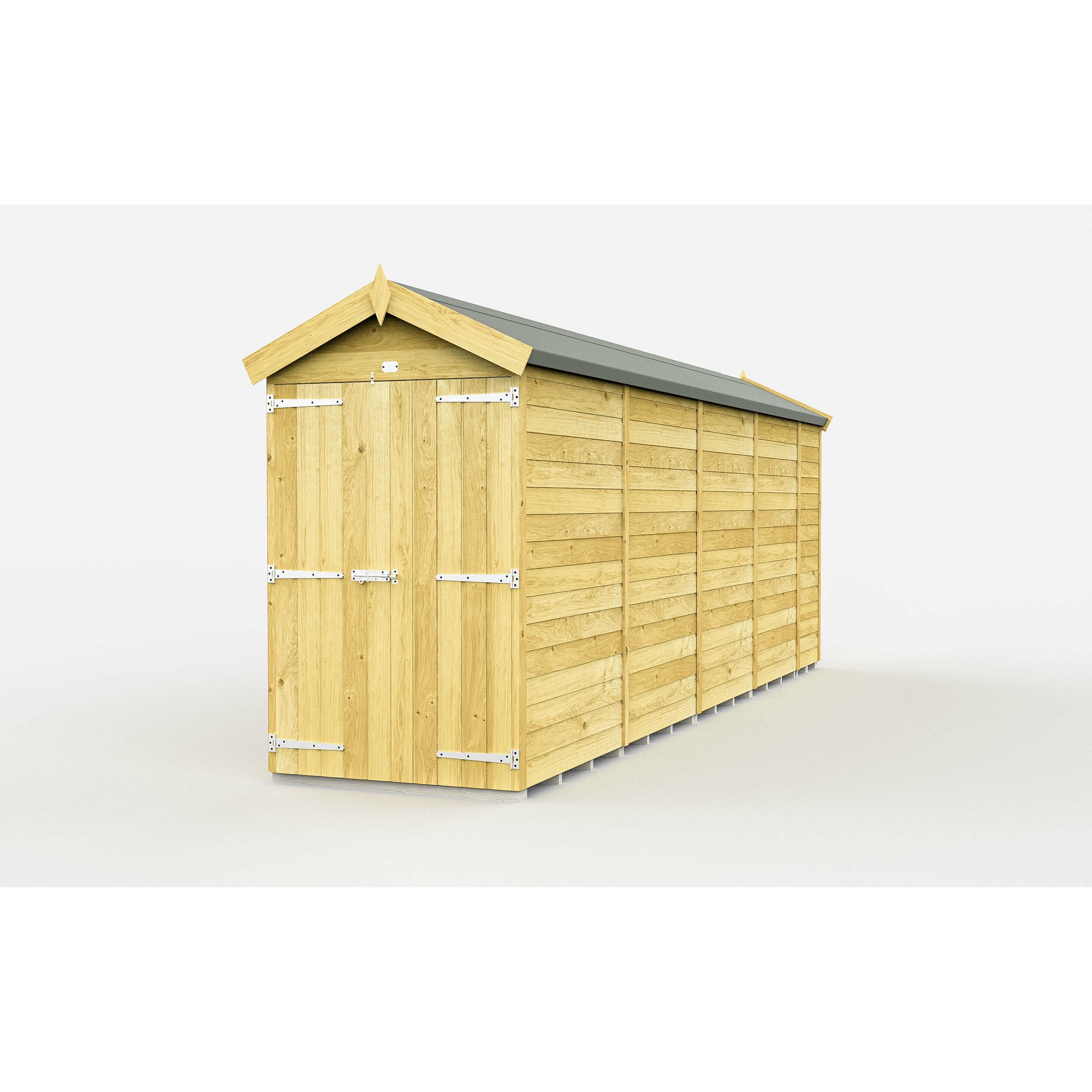 Total Sheds (4x18) Pressure Treated Apex Shed