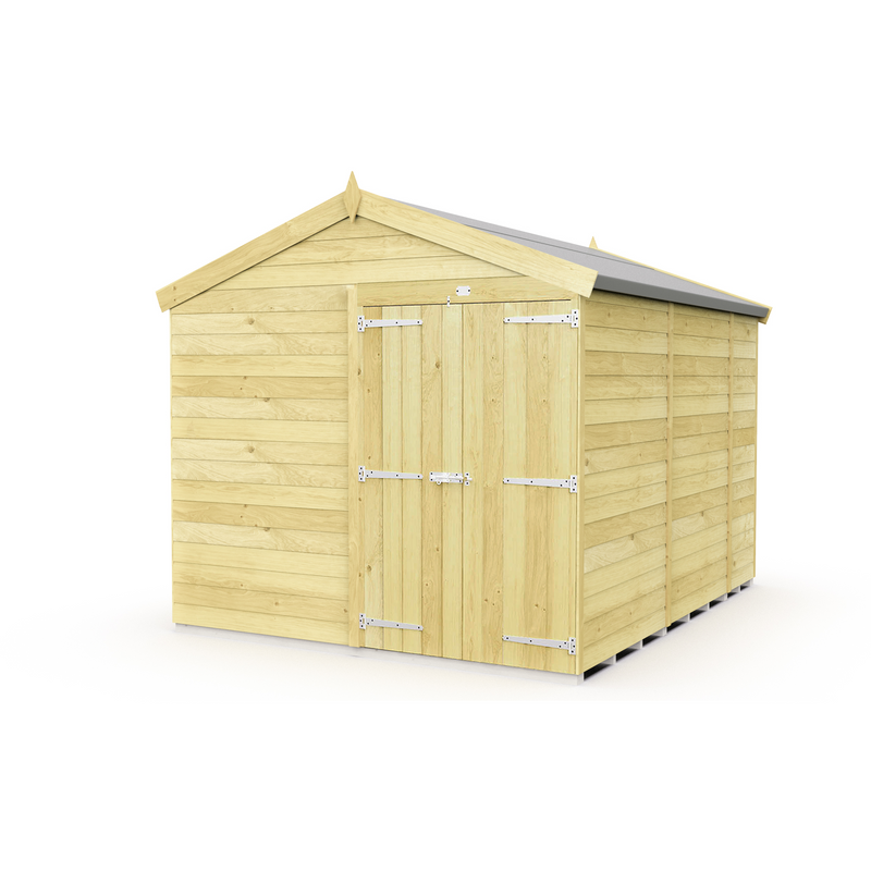 Total Sheds (8x11) Pressure Treated Apex Shed