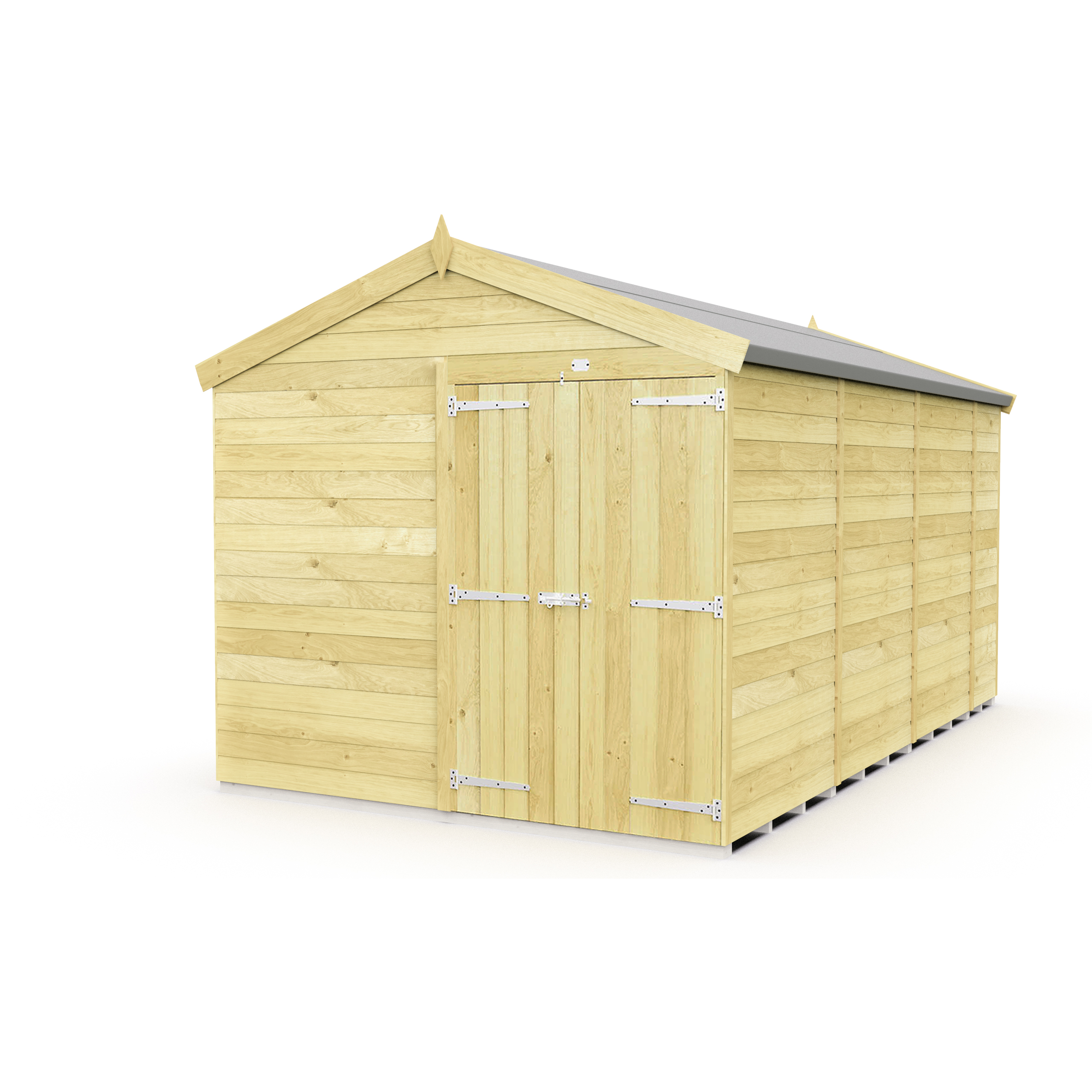 Total Sheds (8x14) Pressure Treated Apex Shed