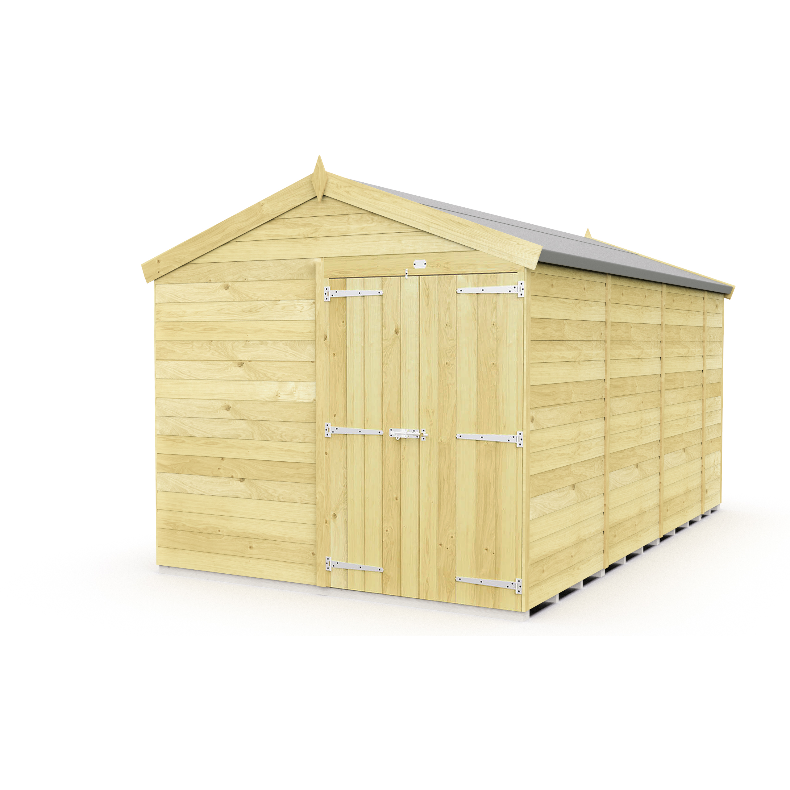 Total Sheds (8x15) Pressure Treated Apex Shed