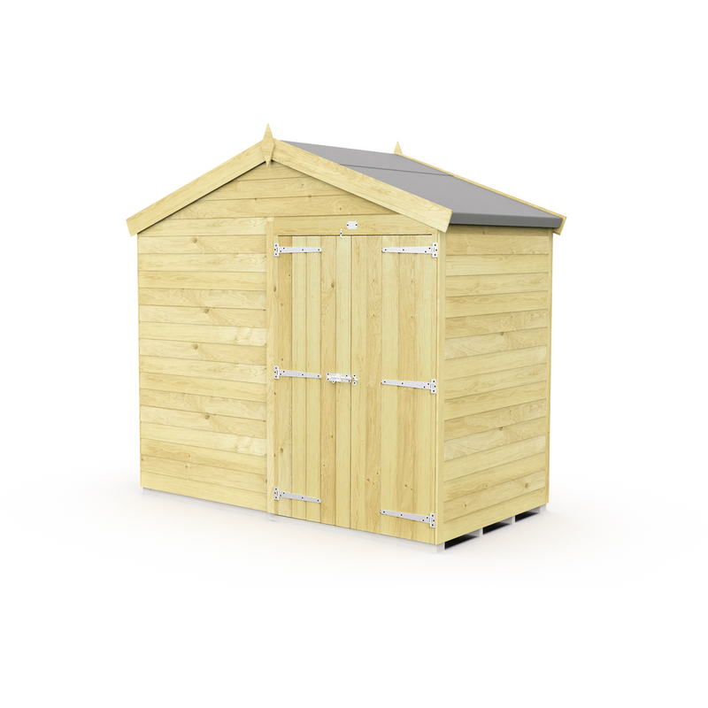 Total Sheds (8x4) Pressure Treated Apex Shed