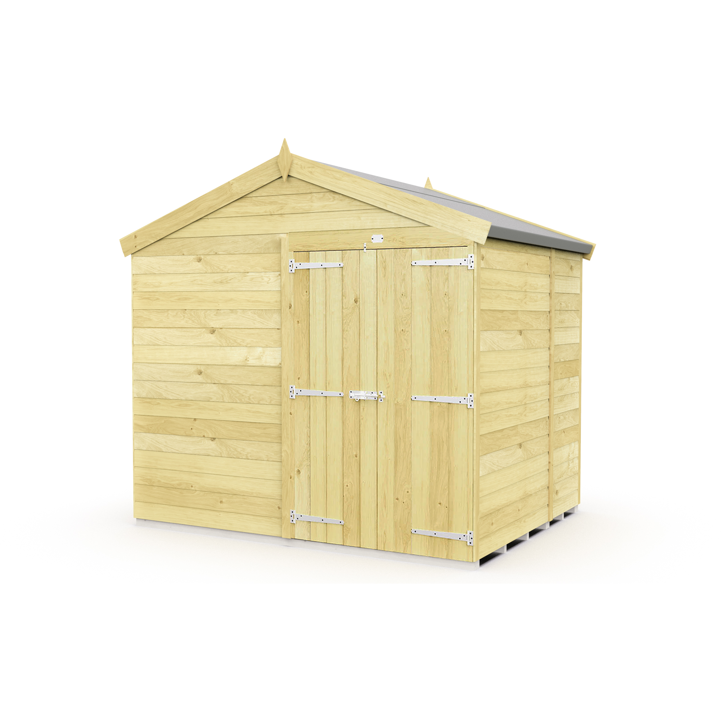 Total Sheds (8x6) Pressure Treated Apex Shed