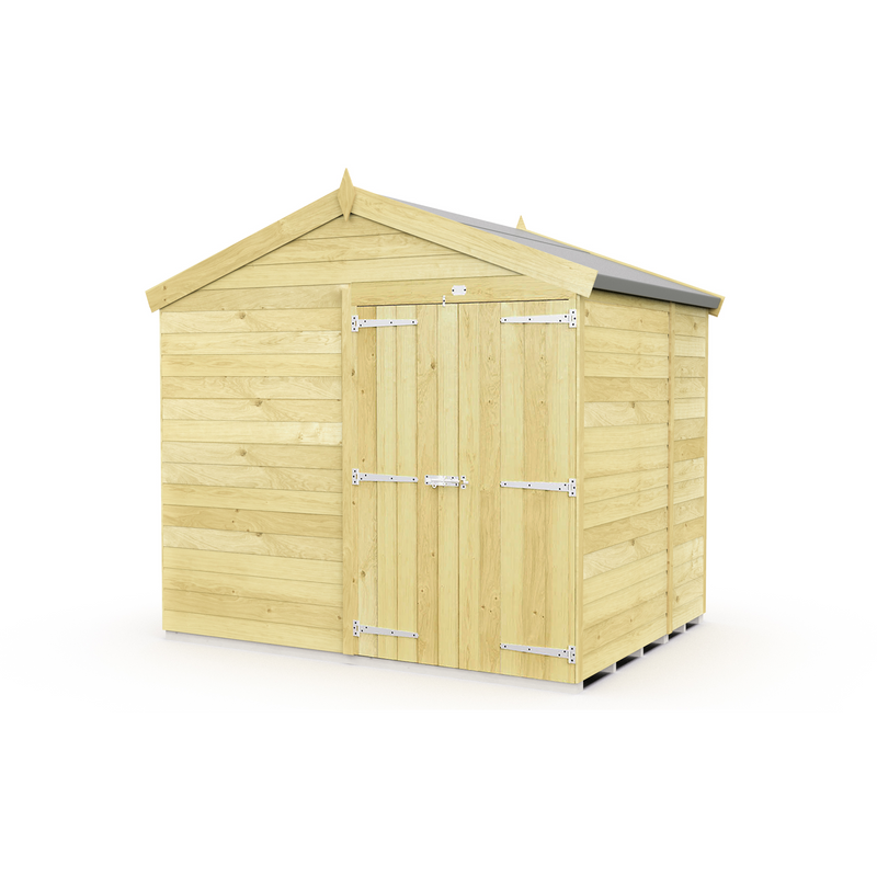Total Sheds (8x7) Pressure Treated Apex Shed