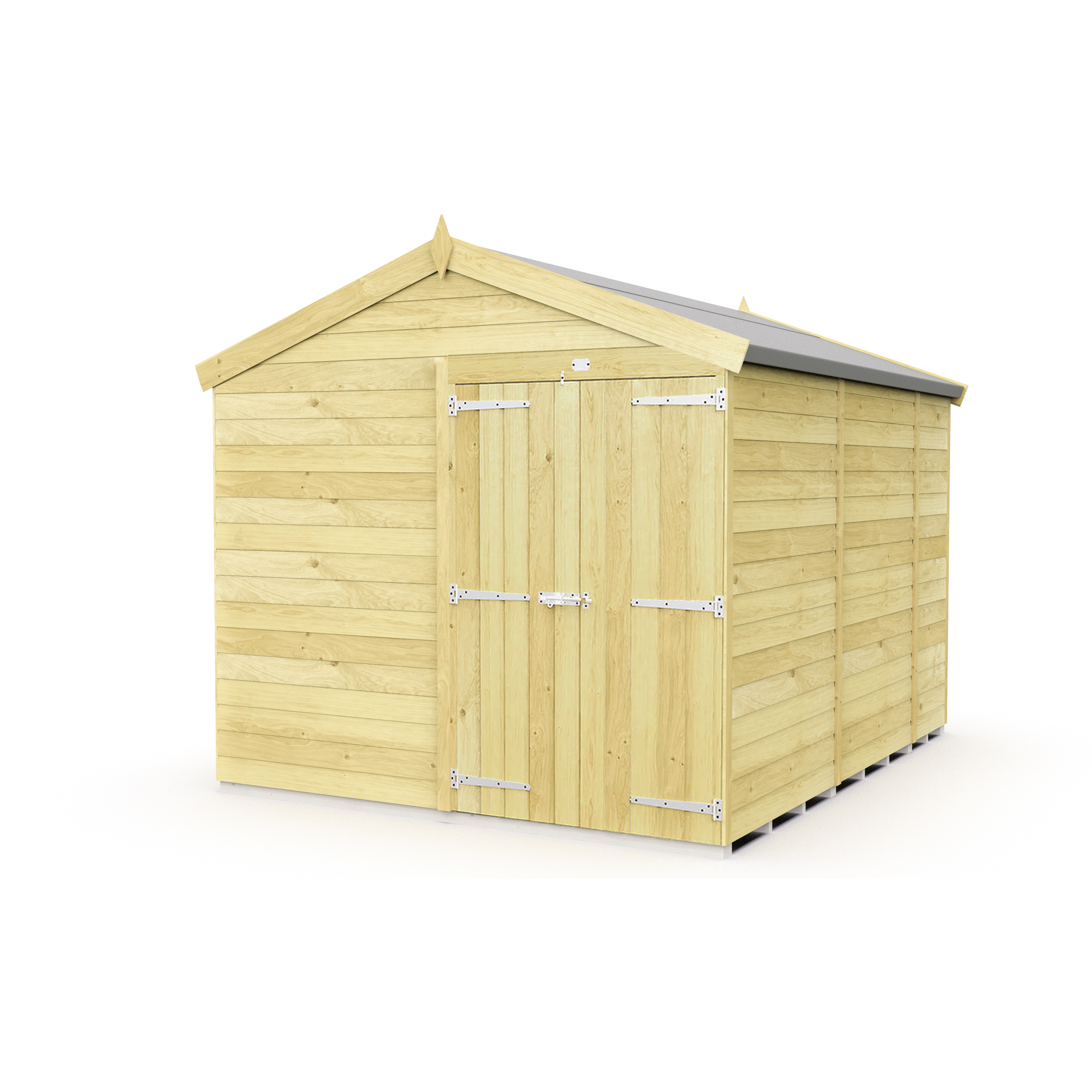 Total Sheds (8x9) Pressure Treated Apex Shed