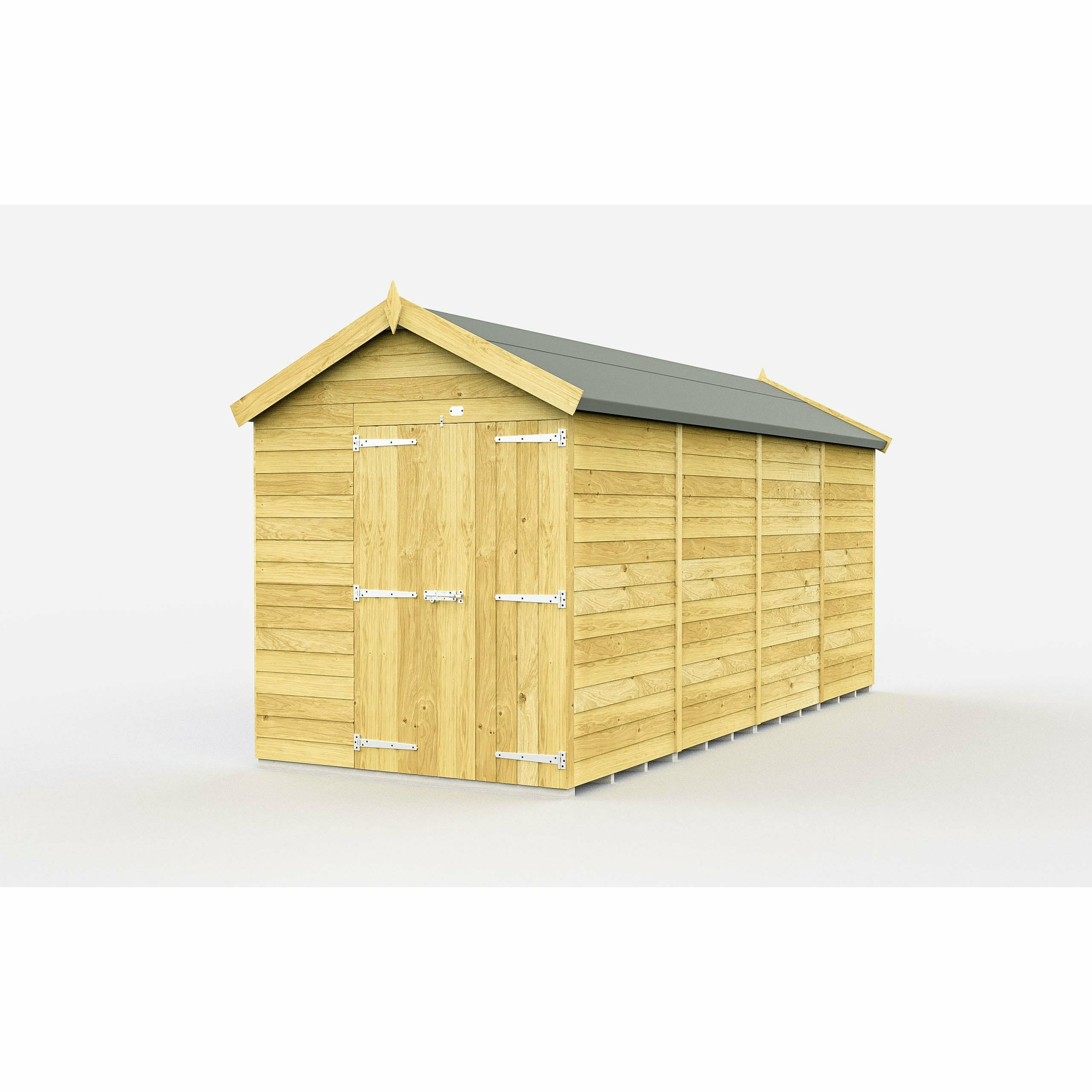 Total Sheds (6x16) Pressure Treated Apex Shed