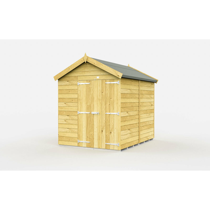 Total Sheds (7x8) Pressure Treated Apex Shed
