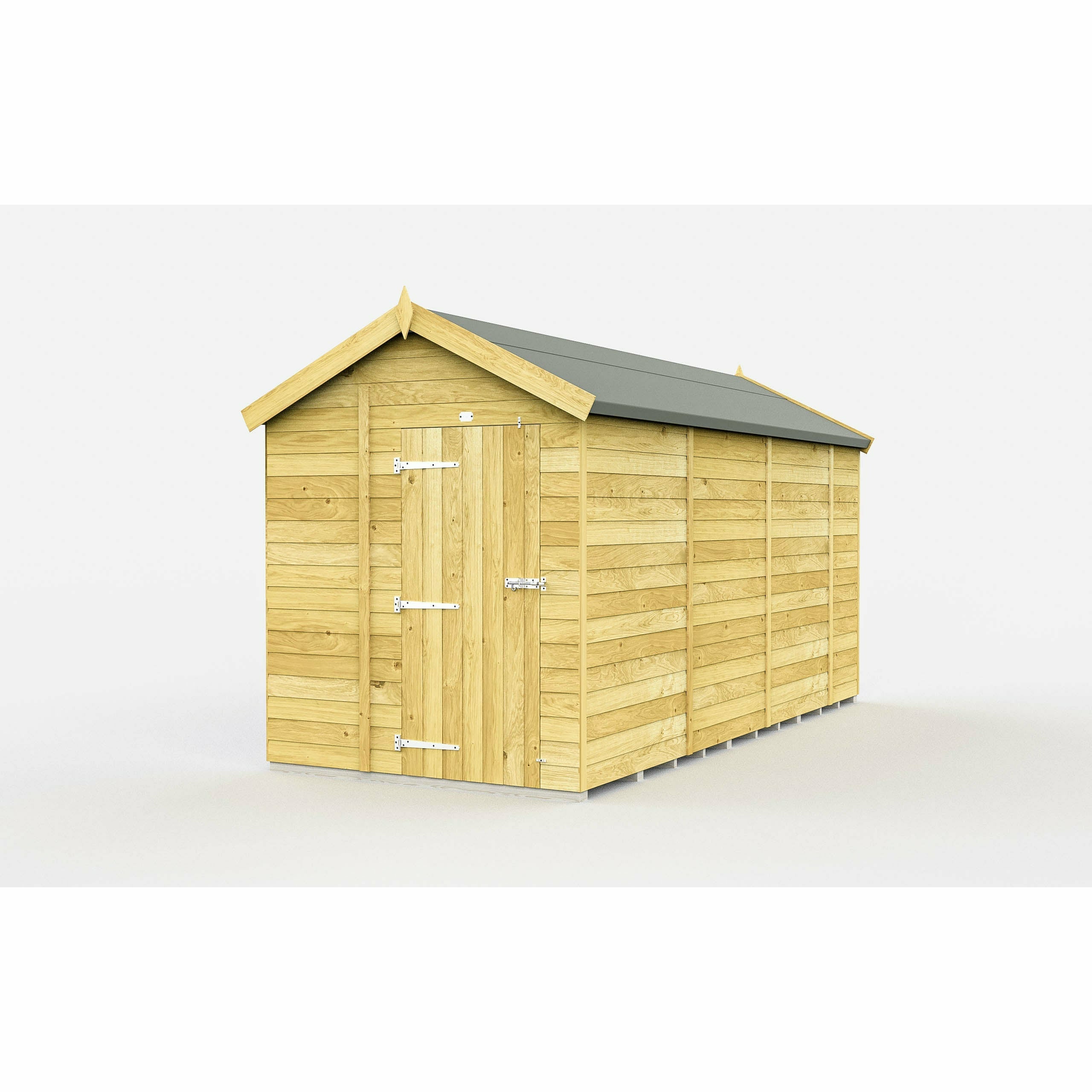Total Sheds (6x14) Pressure Treated Apex Shed